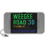 Weegee Road  Doodle Speakers