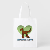 Doodle Themed Reusable Bag