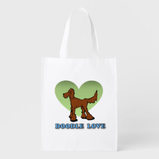 Doodle Themed Reusable Bag