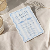 Doodle Two Less Fish In Sea Co-ed Wedding Shower