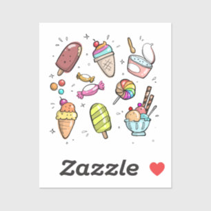 doodlecartoon drawn food sweet sticker