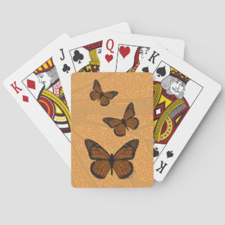 Doodled Monarch Classic Playing Cards