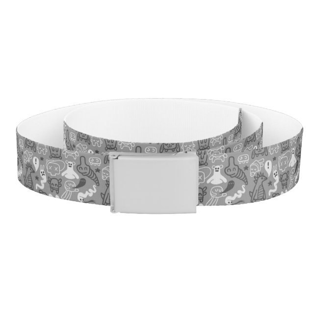 doodles pattern illustration belt (Coil)
