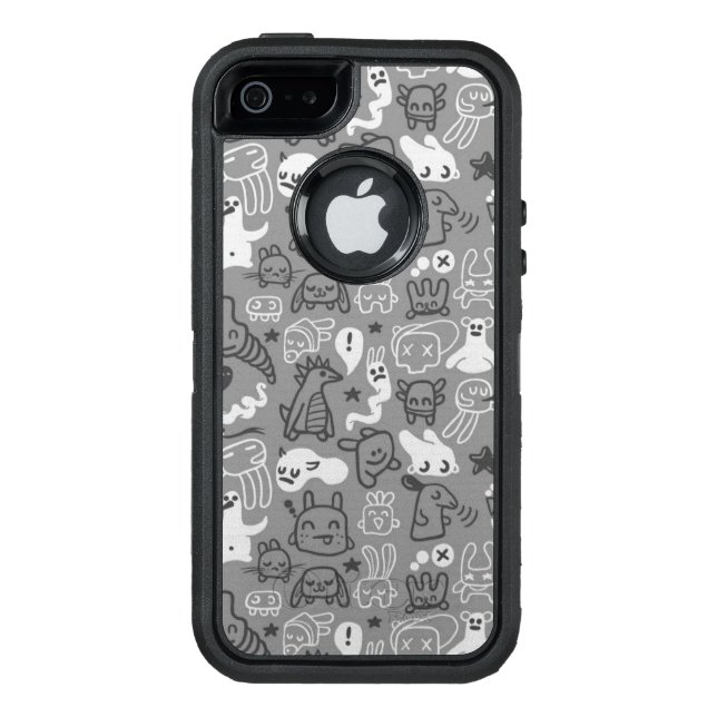 doodles pattern illustration otterbox iPhone case