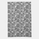 doodles pattern illustration towel