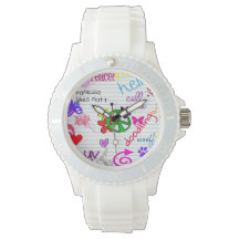 doodling abstract watch