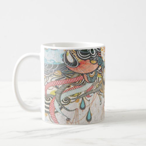 Doodling on the Language of Light Coffee Mug