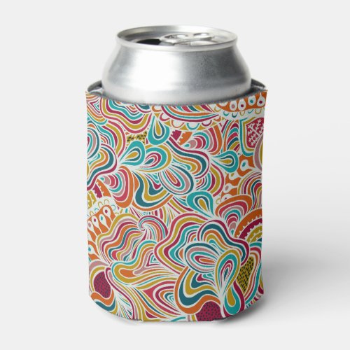 Doodling pattern can cooler