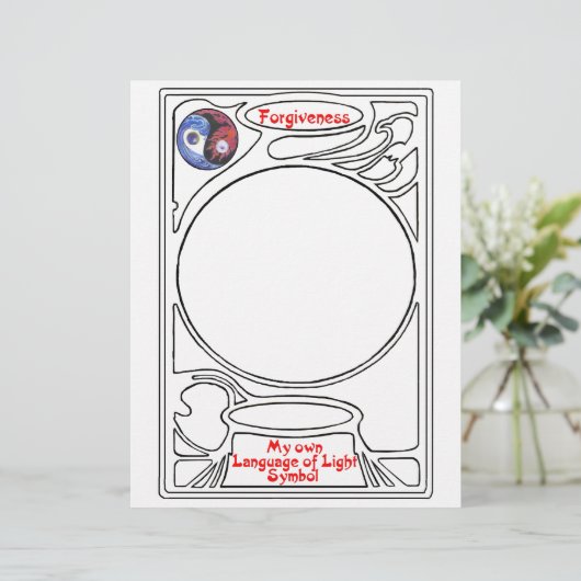 Doodling sheet (Standing Front)