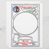 Doodling sheet (Front/Back)