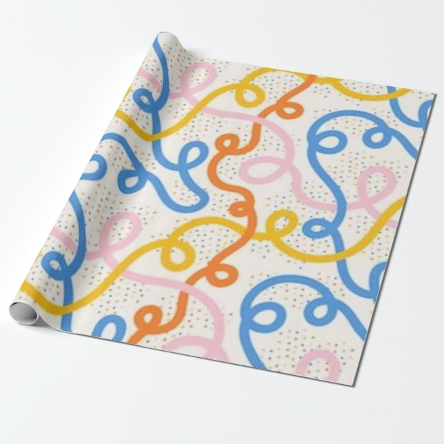 Doodling  wrapping paper (Unrolled)