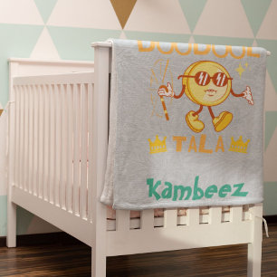 Doodool Tala Funny Persian Boy Gift Baby Blanket