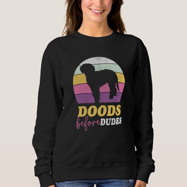 Doods Before Dudes Bernedoodle Labradoodle Goldend Sweatshirt (Front)