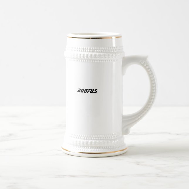 DOOFUS BEER STEIN (Right)