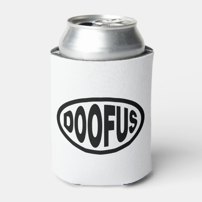 DOOFUS CAN COOLER (Can Front)