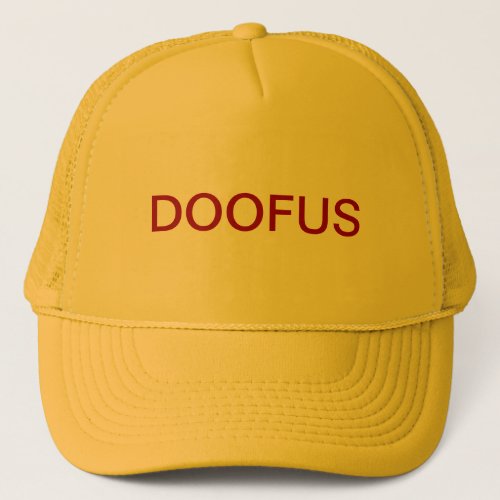 DOOFUS HAT