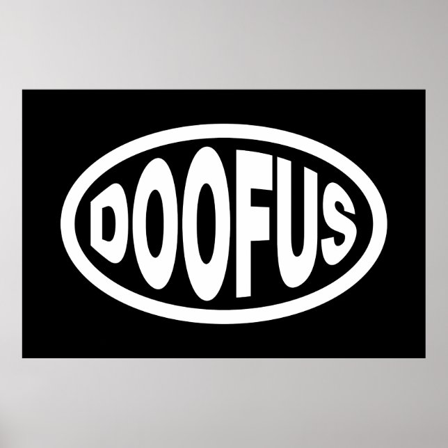 DOOFUS POSTER (Front)