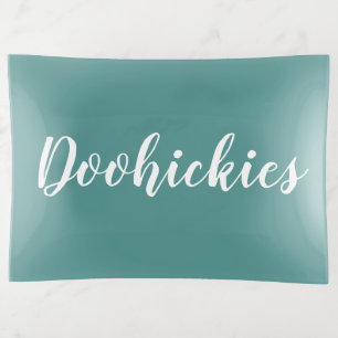 Doohickies Dark Jade Trinket Tray