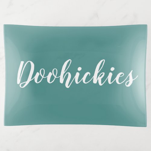 Doohickies Dark Jade Trinket Tray