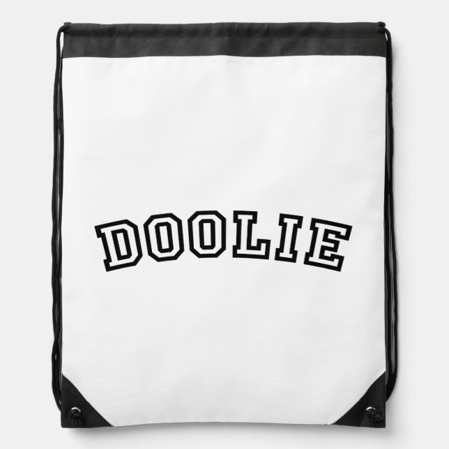 DOOLIE DRAWSTRING BAG (Front)