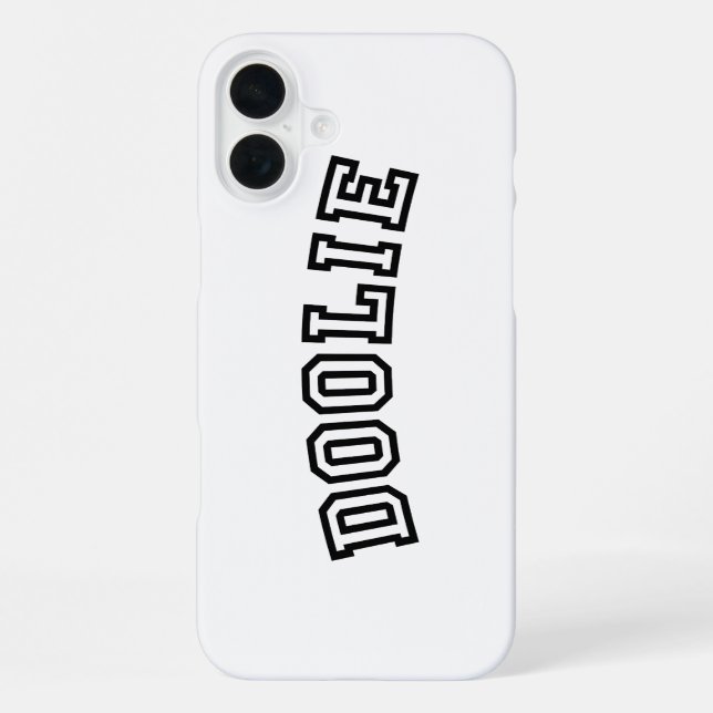 DOOLIE IPHONE CASE (Back)
