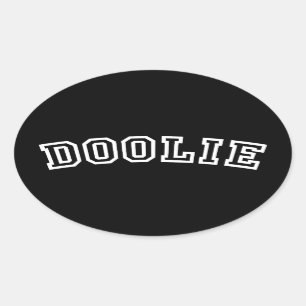 DOOLIE OVAL STICKER