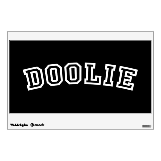 DOOLIE WALL DECAL (Front)