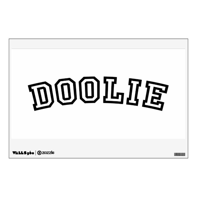 DOOLIE WALL DECAL (Front)
