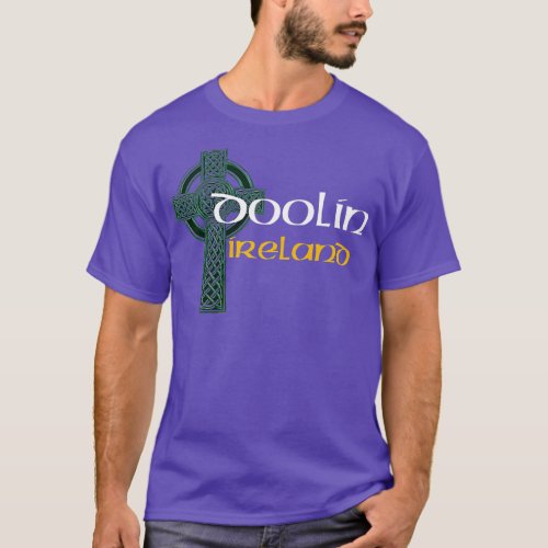 DOOLIN CLARE Ireland County Crest Vintage  T_Shirt