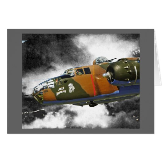Doolittles Raiders B-25 Cards (Front Horizontal)