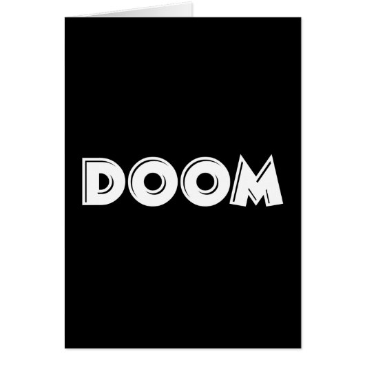 Doom Cards (Front)