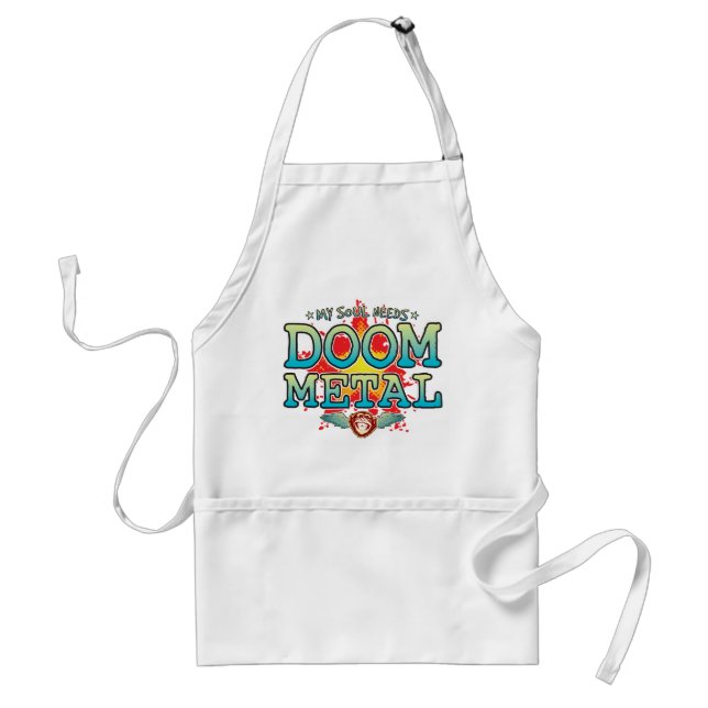 Doom Metal Soul Apron (Front)