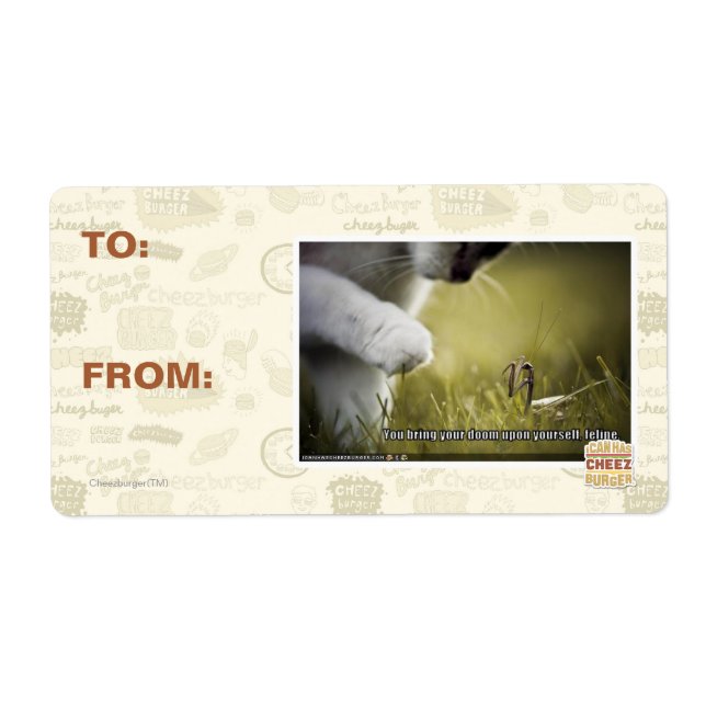 Doom upon yourself label (Front)