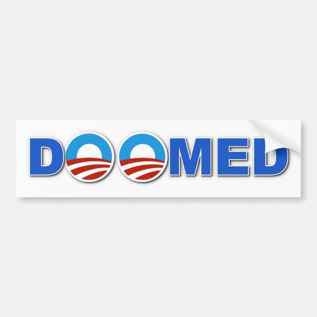 DOOMED BUMPER STICKER (Front)