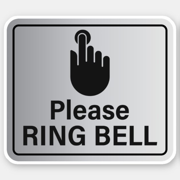 Amazon.com: OSHA Notice Signs - Please Ring Door Bell for Service Sign with  Symbol | Extremely Durable Made in The USA Signs or Heavy Duty Vinyl Label  | Protect Your Warehouse &