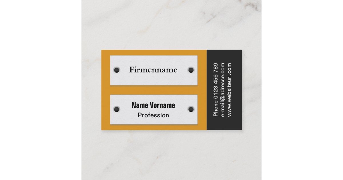 door business card Zazzle