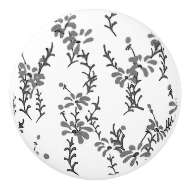 DOOR CERAMIC PULL ART DESIGN  STYLE  (Front)