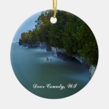 Door County Cave Point Cliffs