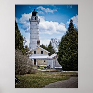 Door County Lighthouse Poster