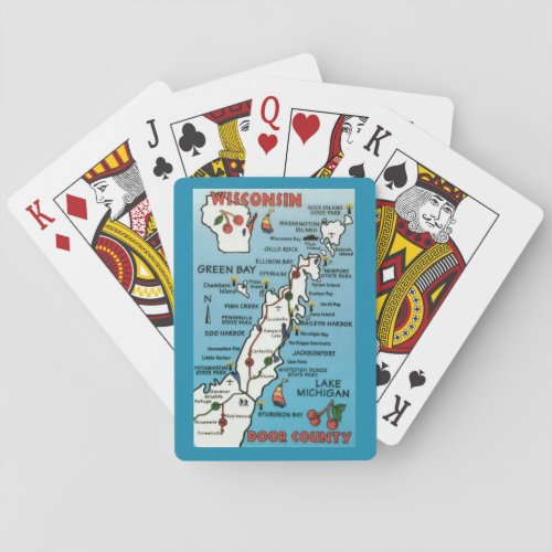 Door County Playing Cards