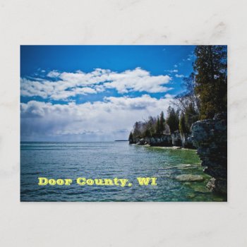 Door County Postcard by ChordsAndStrings at Zazzle