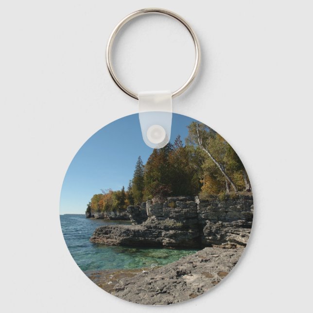 Door County, Wisconsin Keychain (Front)