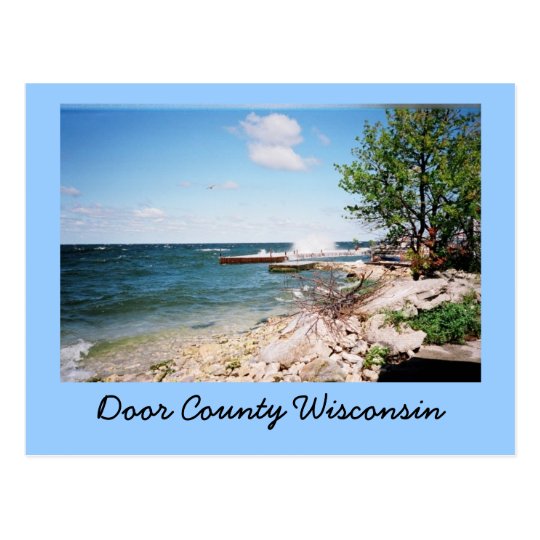 Door County Wisconsin Postcard