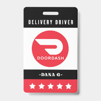 Door Dash Badge