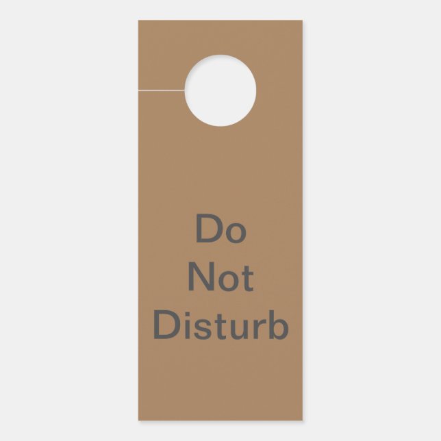 Door Hanger (Front)