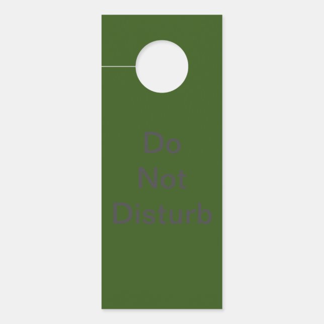Door Hanger (Front)