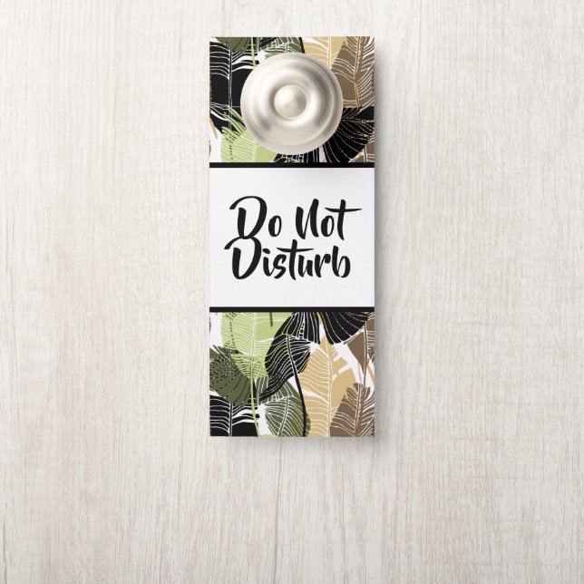 Door Hanger (On Knob)