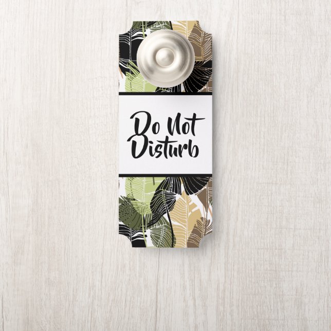 Door Hanger (On Knob)