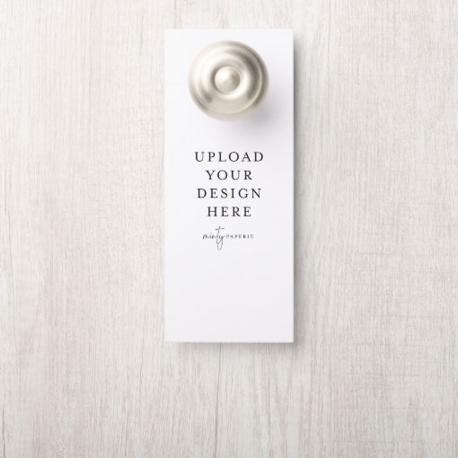 Door Hanger Card Zazzle