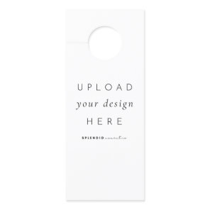 Door Hanger Card for Hotel